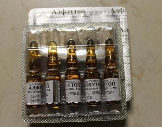 Alflutop - injekcije