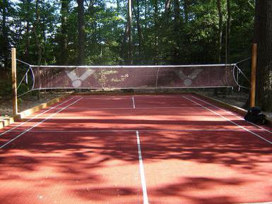 Badminton Saiz Ketinggian Grid Badminton Peraturan
