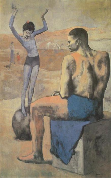 Djevojka na balonu slika picasso